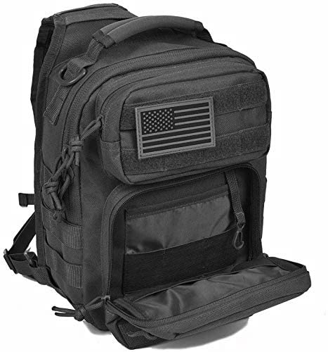 Amazon.co.jp: タクティカルスリングバッグパック ミリタリー